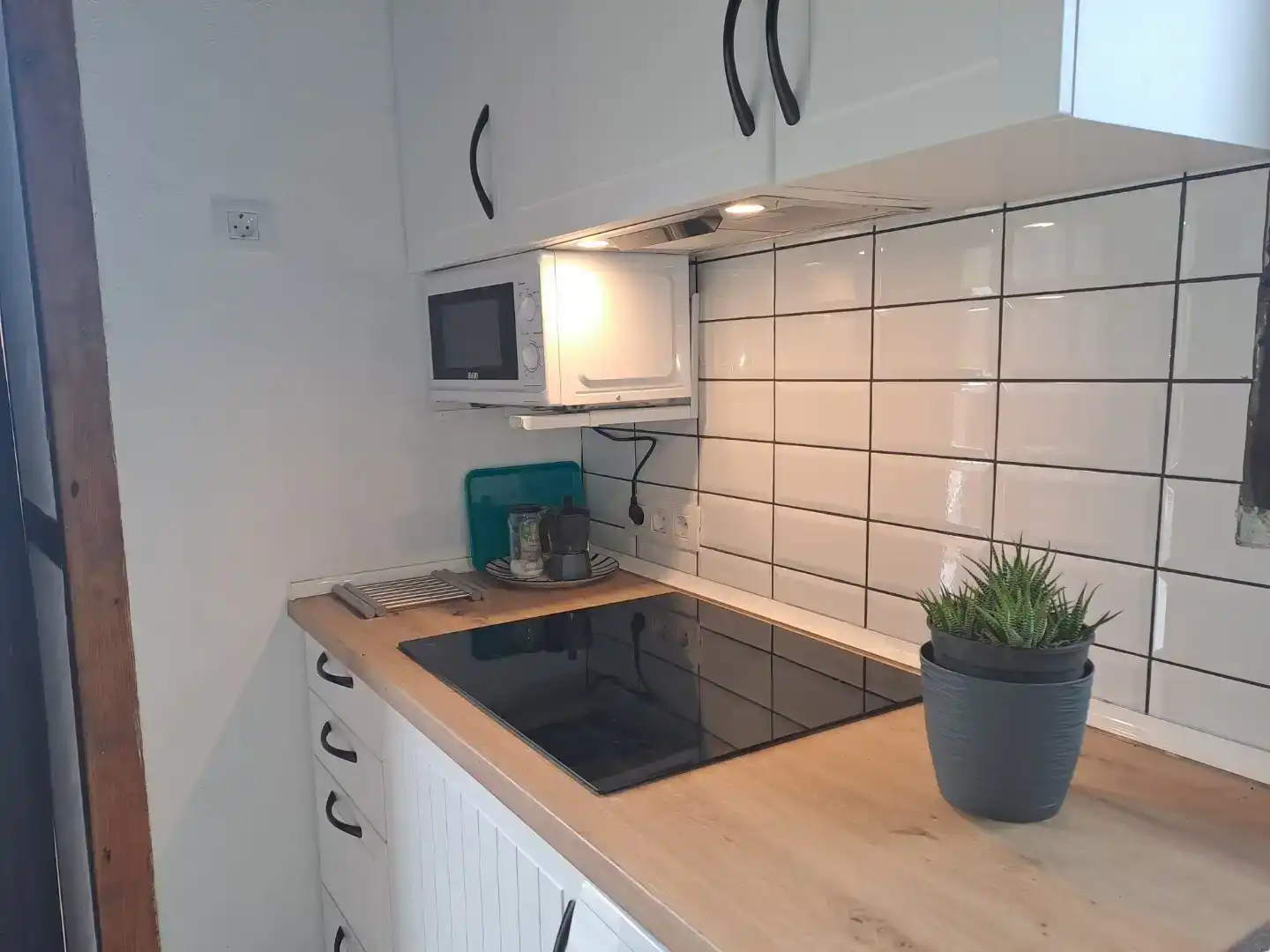 Cocina de Estudio en venta en Barlovento con Amueblado, Horno y Lavadora