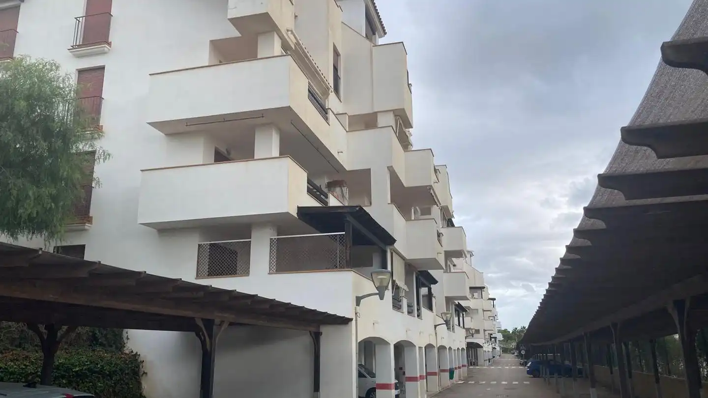Exterior view of Flat for rent in Vera  with Air Conditioner, Terrace and Furnished