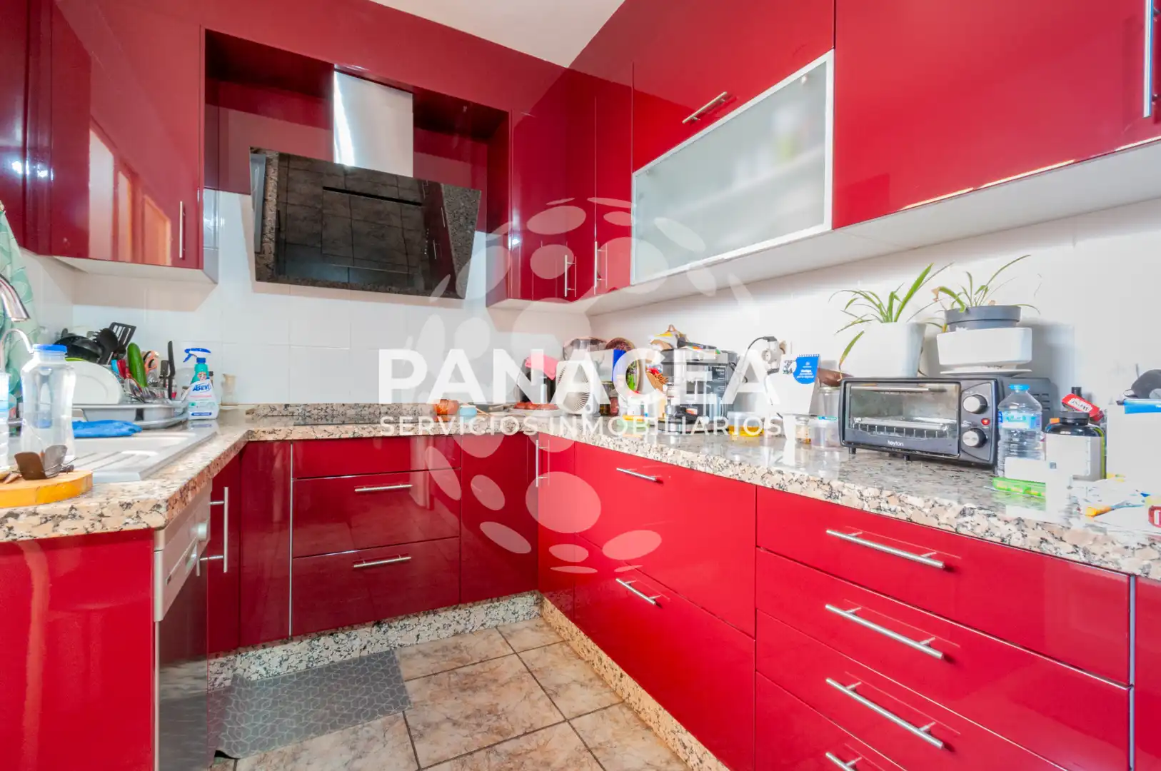 Kitchen of Houses for sale in Roquetas de Mar  with Private garden, Furnished and Washing machine