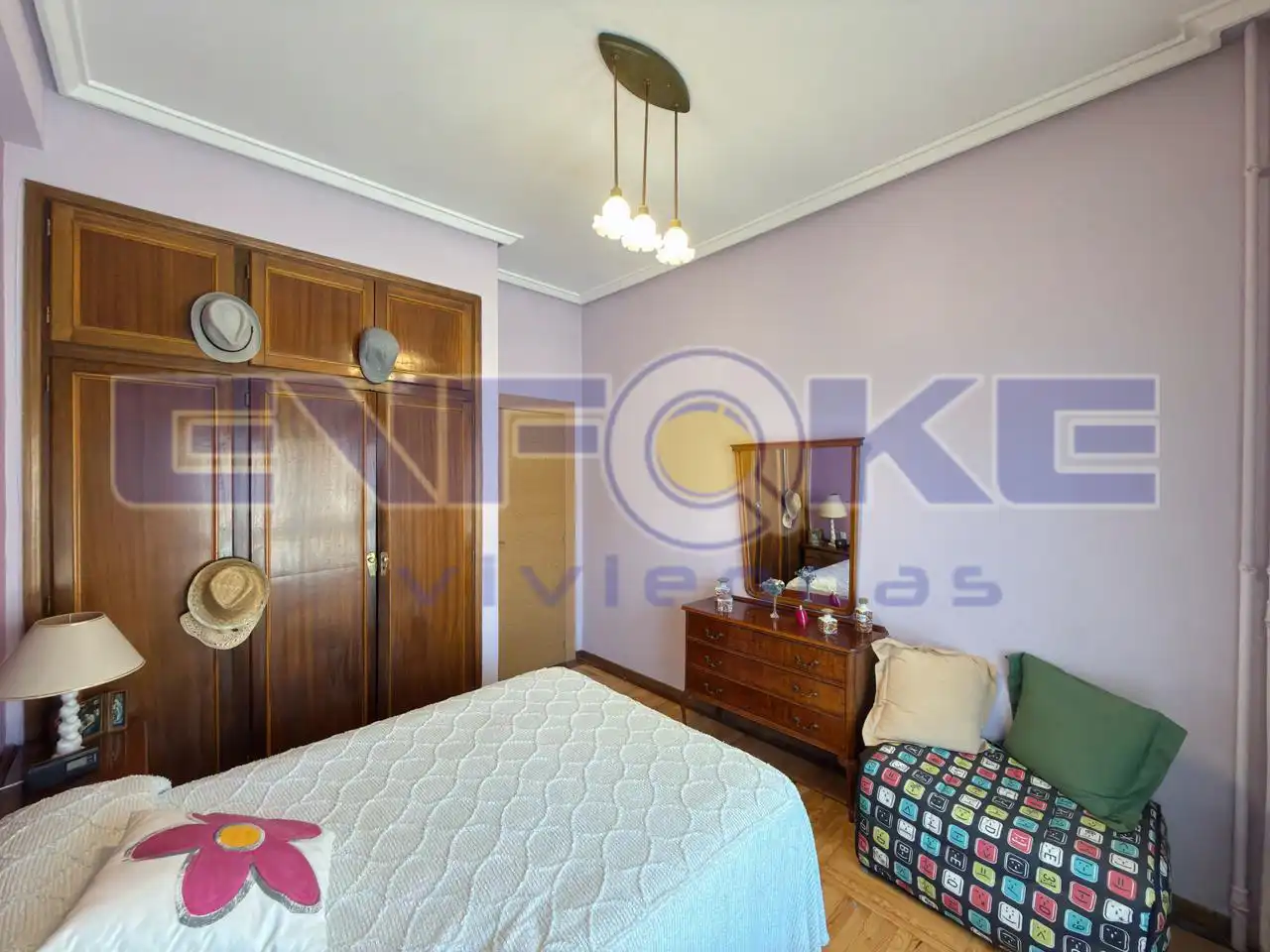 Schlafzimmer von Wohnung zum Verkauf in Madrid mit Terrasse