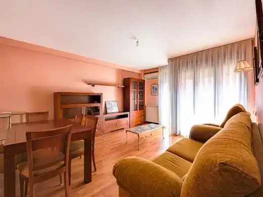 Sala d'estar de Pis en venda en  Madrid Capital amb Aire condicionat, Terrassa i Balcó