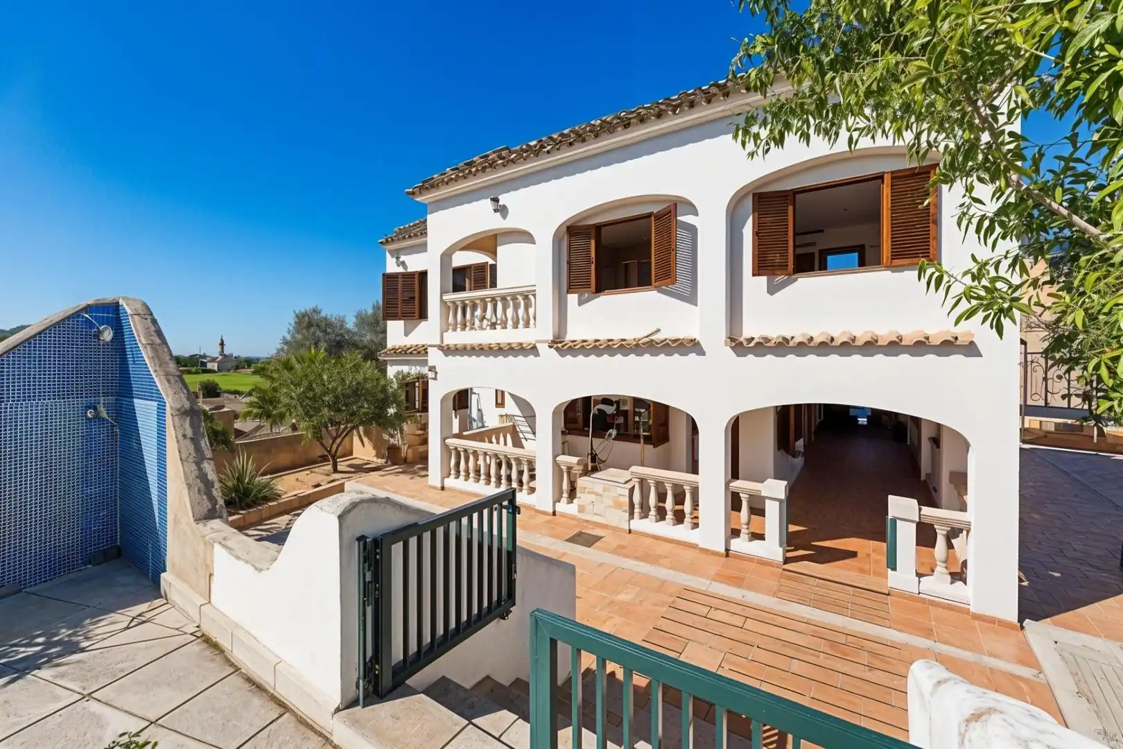 Vista exterior de Finca rústica en venta en  Palma de Mallorca con Aire acondicionado, Calefacción y Jardín privado