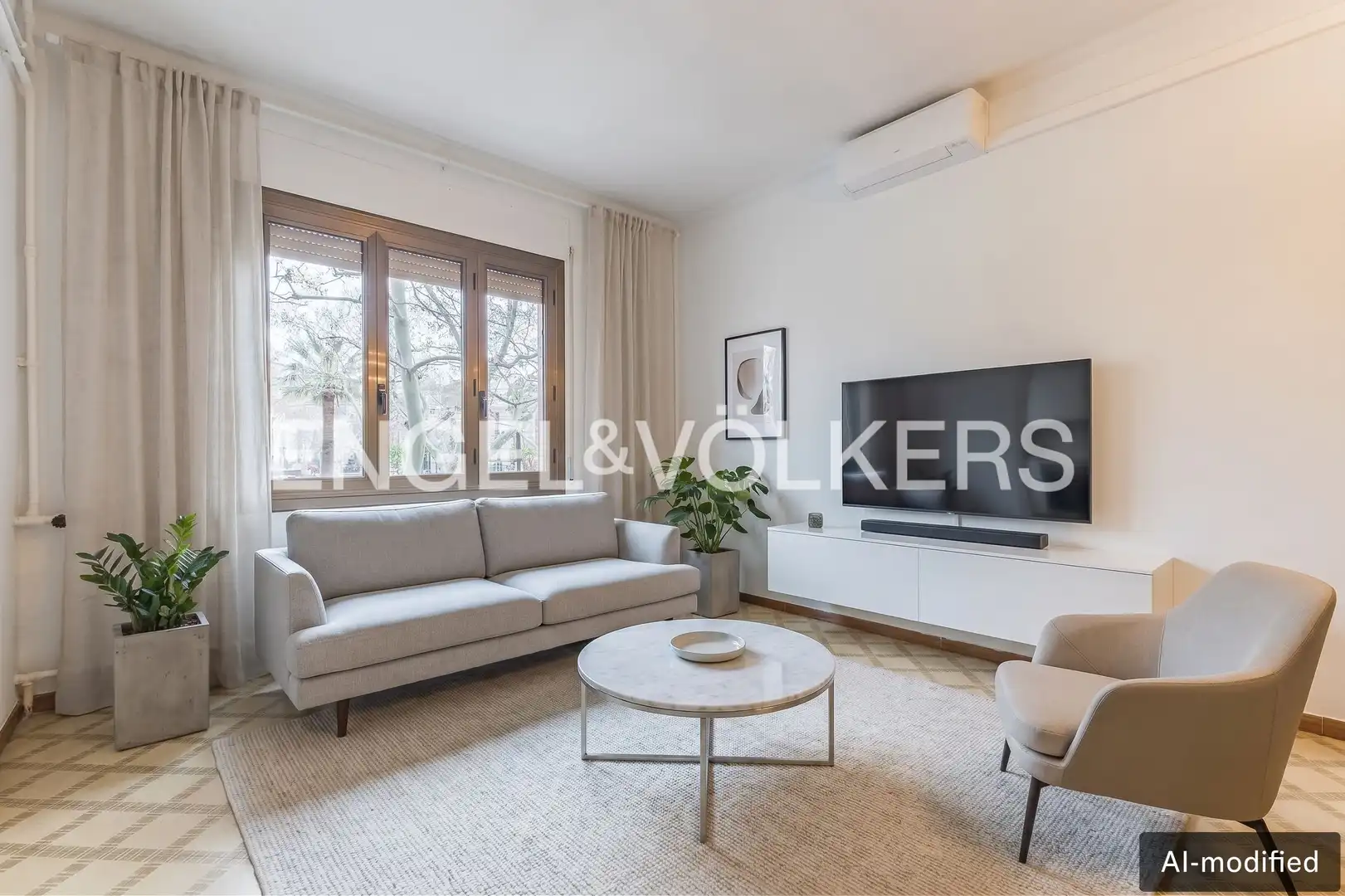 Sala de estar de Piso en venta en Sant Martí