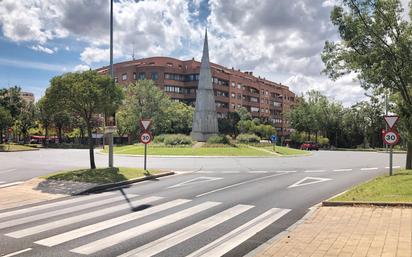 Exterior view of Flat for sale in Salamanca Capital  with Terrace and Balcony