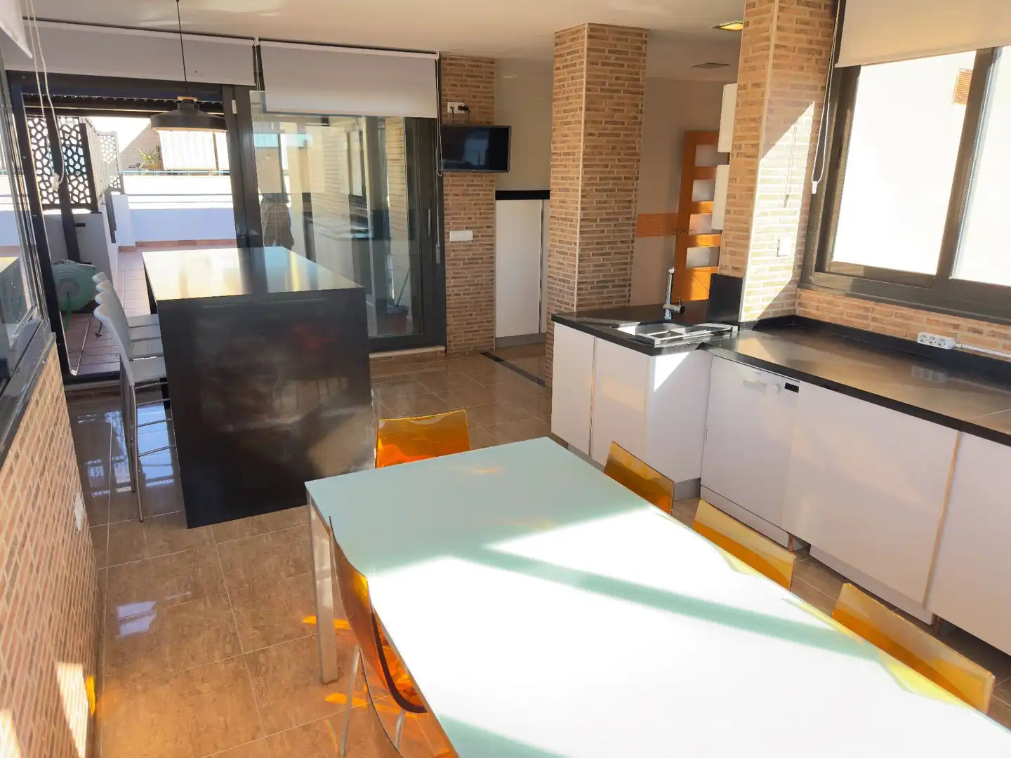Cocina de Ático en venta en Roquetas de Mar con Aire acondicionado, Calefacción y Trastero