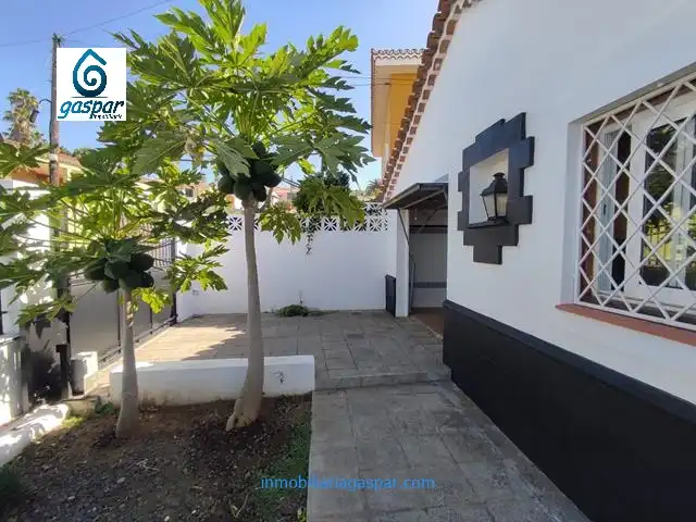 Außenansicht von Haus oder Chalet zur Miete in Tacoronte mit Klimaanlage, Heizung und Privatgarten