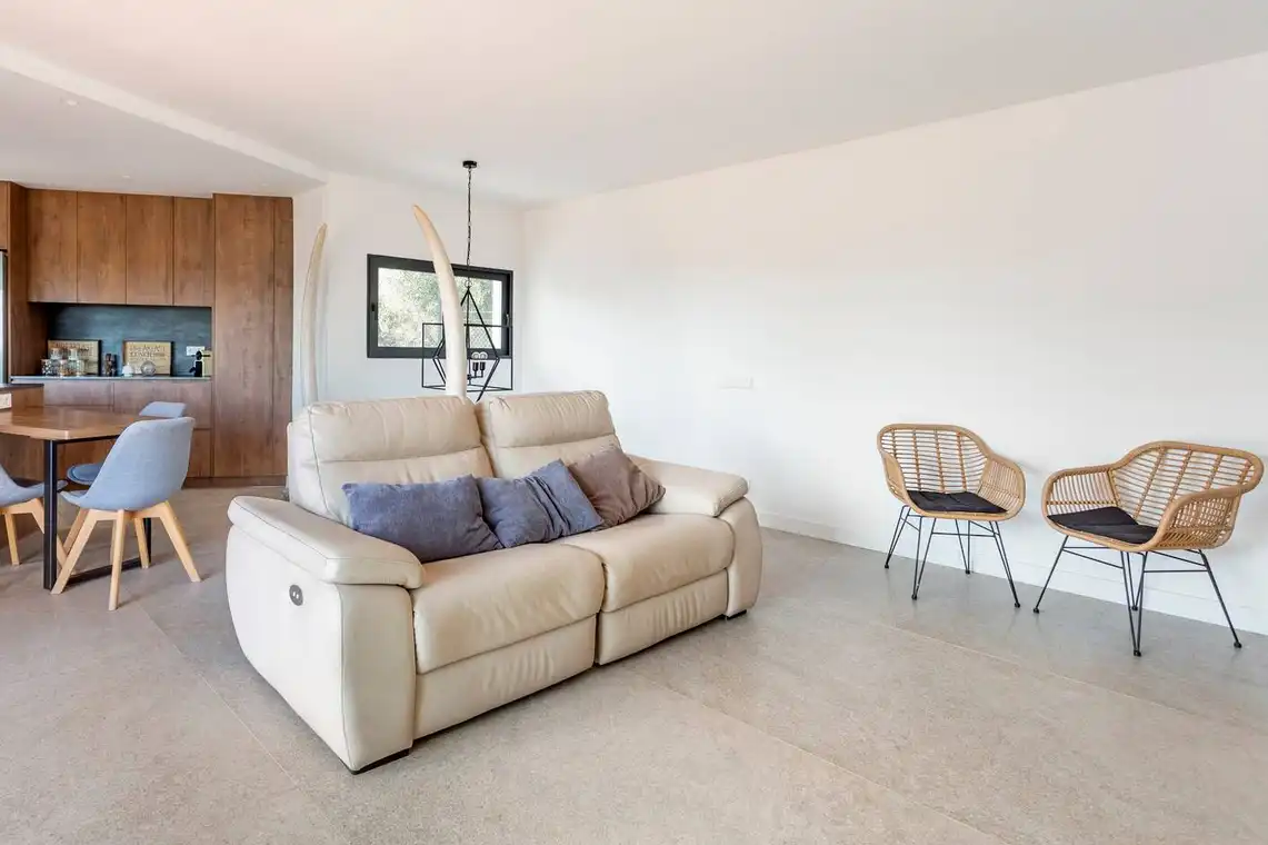 Living room of Houses for rent in Gavà  with Air Conditioner, Heating and Private garden