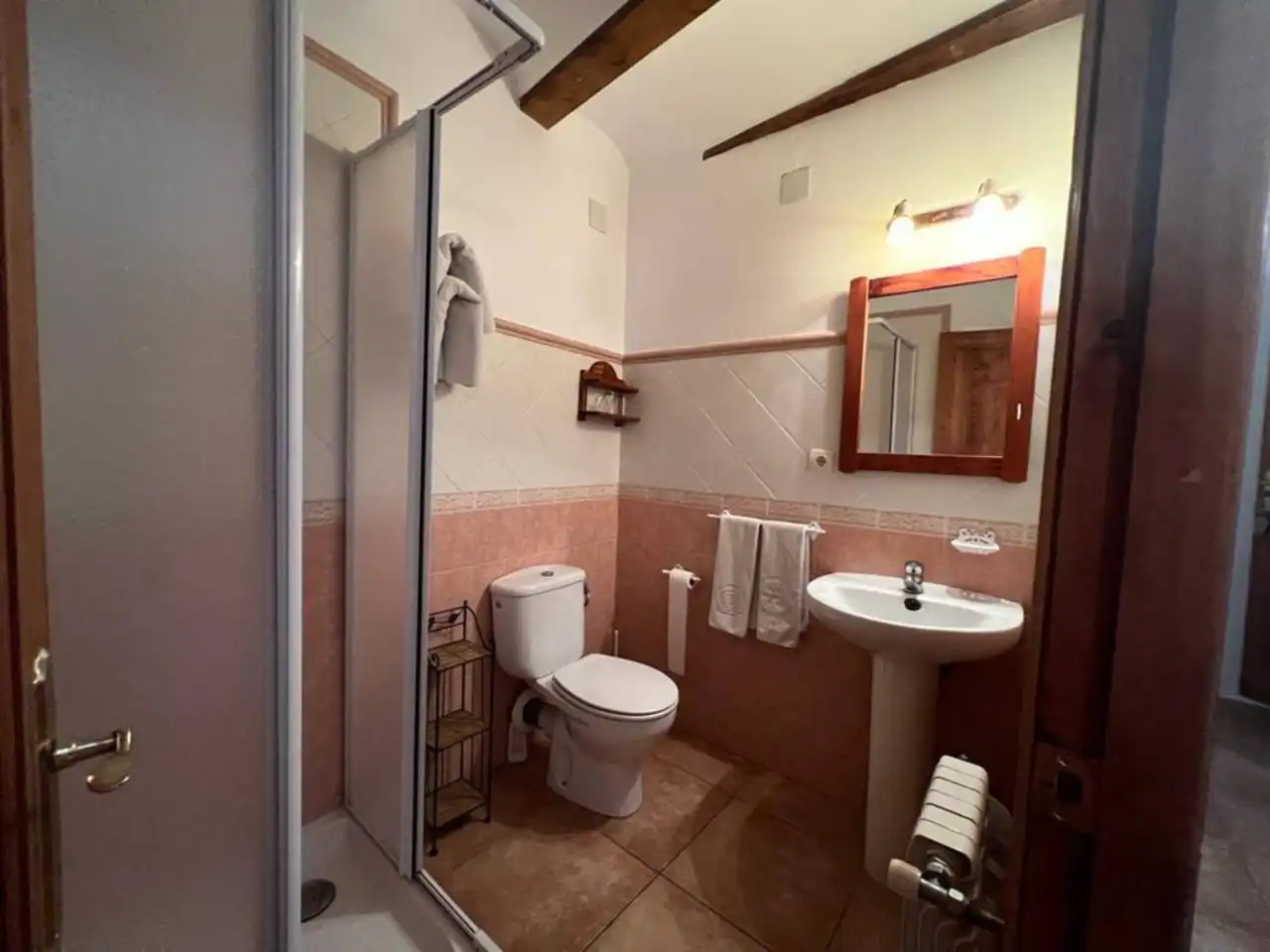 Bathroom of Houses for sale in Penàguila  with Air Conditioner, Heating and Terrace