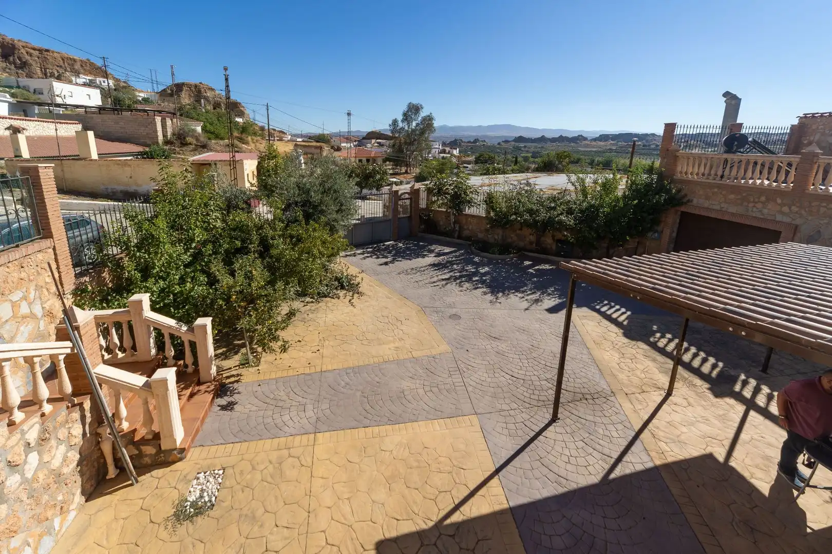 Terrace of Country homes for sale in Guadix  with Terrace, Storage room and Furnished