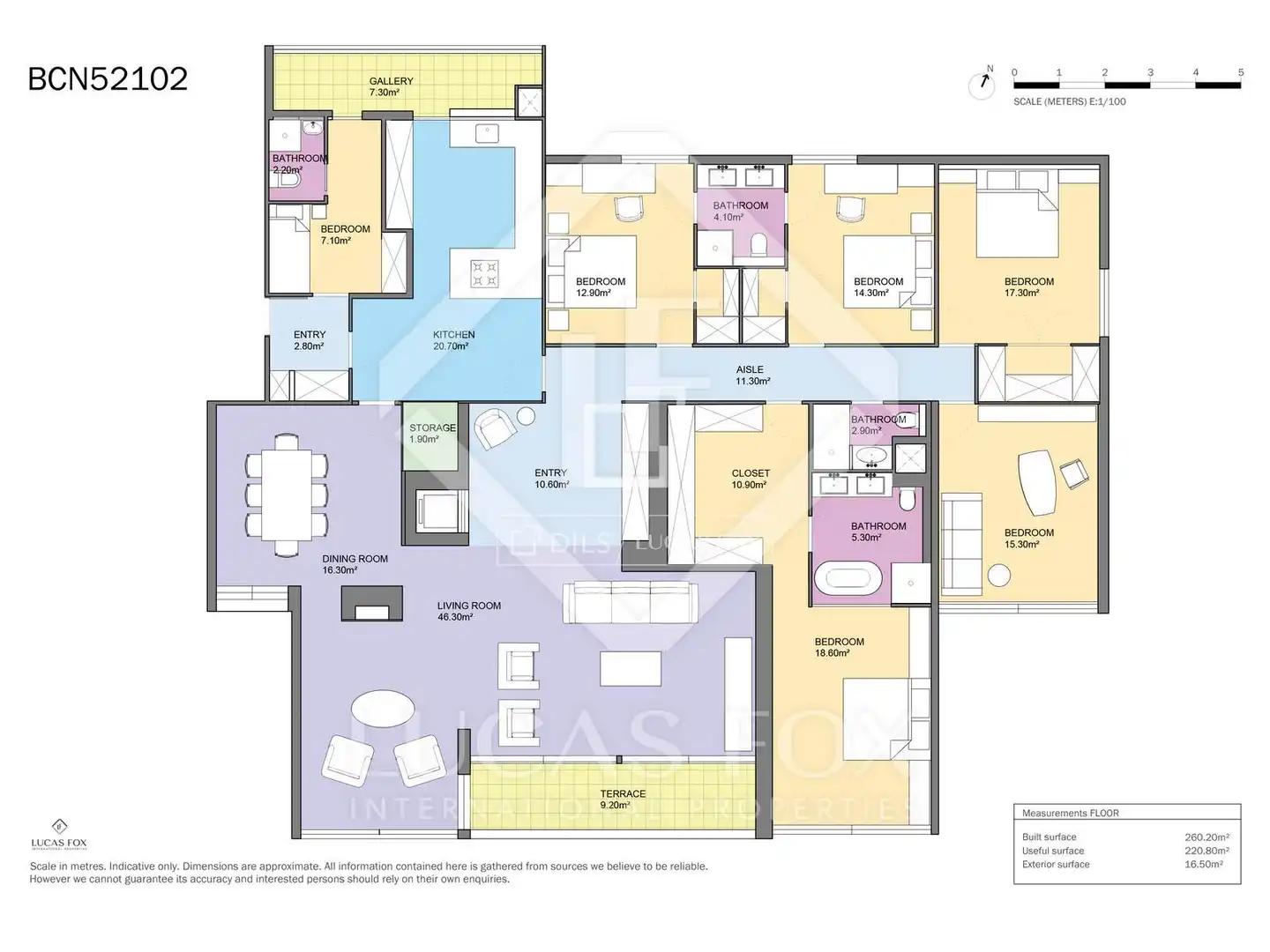 Piso en venta en Barcelona con Aire acondicionado, Calefacción y Terraza