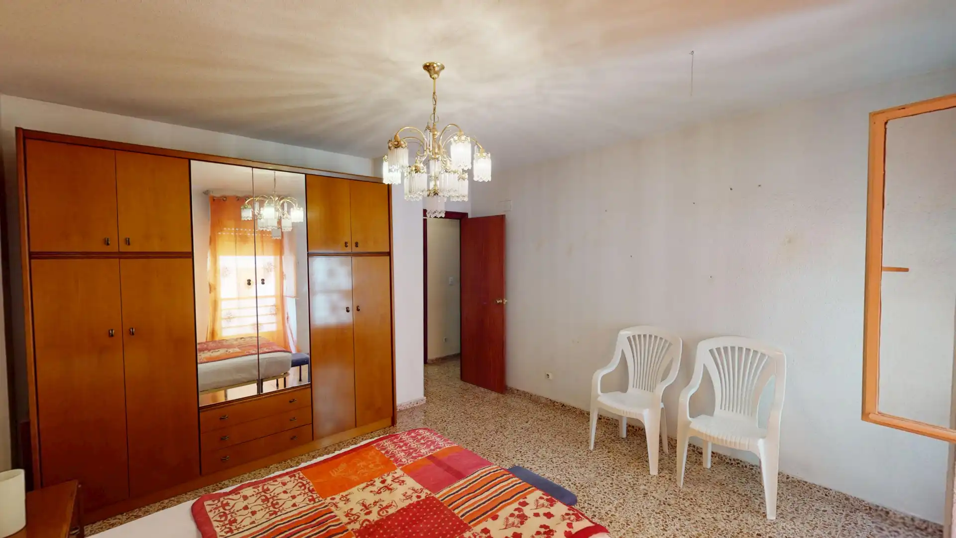 Bedroom of Flat for sale in Elche / Elx  with Furnished and Balcony
