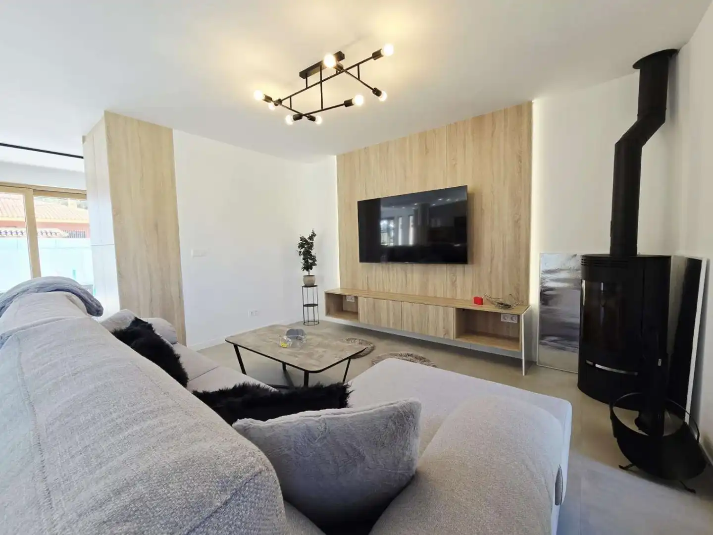 Sala d'estar de Casa o xalet en venda en Orihuela amb Aire condicionat, Calefacció i Terrassa
