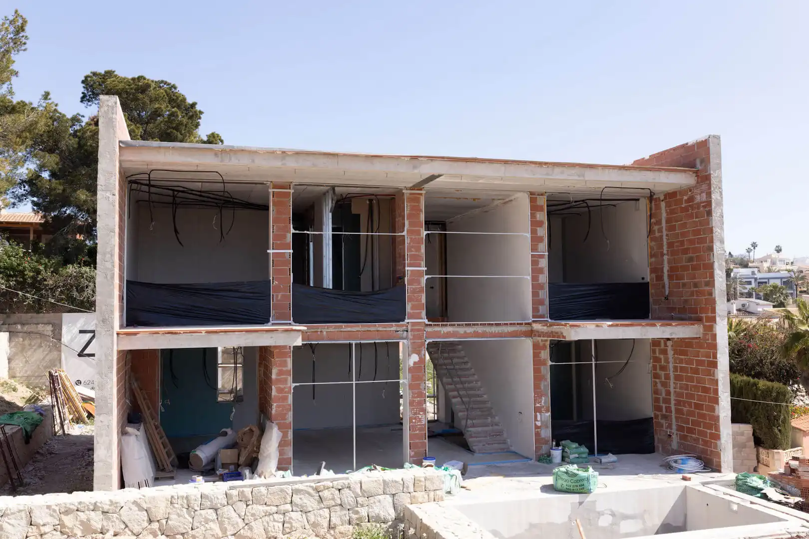 Vista exterior de Casa o xalet en venda en Calpe / Calp amb Aire condicionat, Calefacció i Terrassa