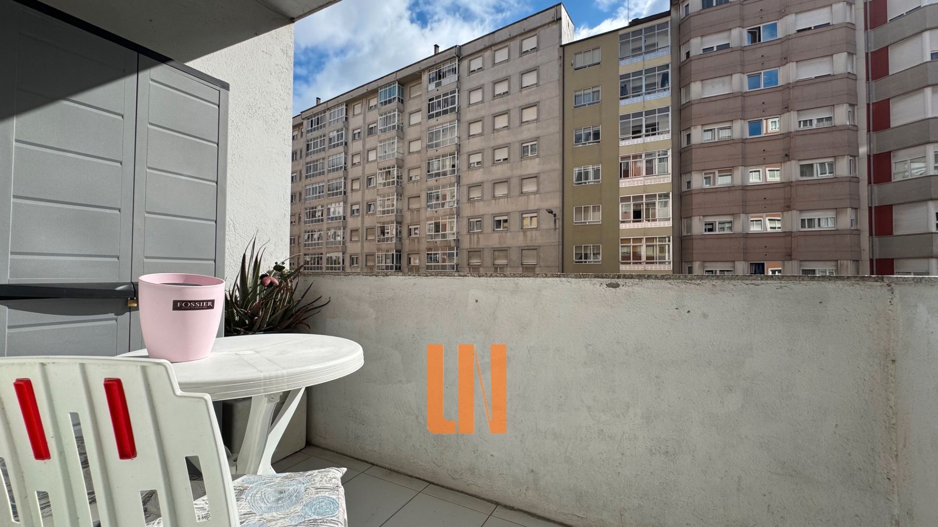 Balcony of Flat for sale in Lugo Capital  with Heating, Storage room and Oven