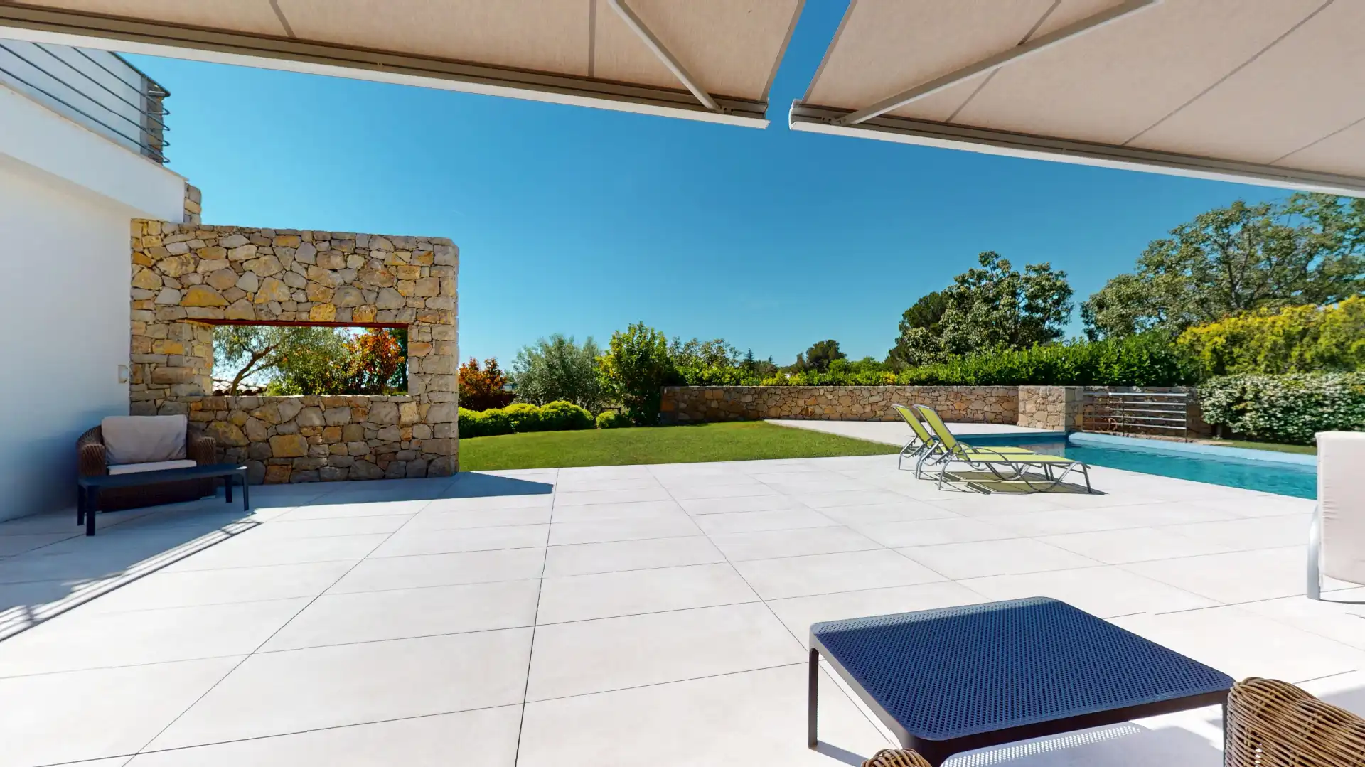 Terraza de Casa o chalet en venta en Mont-roig del Camp con Aire acondicionado, Calefacción y Jardín privado