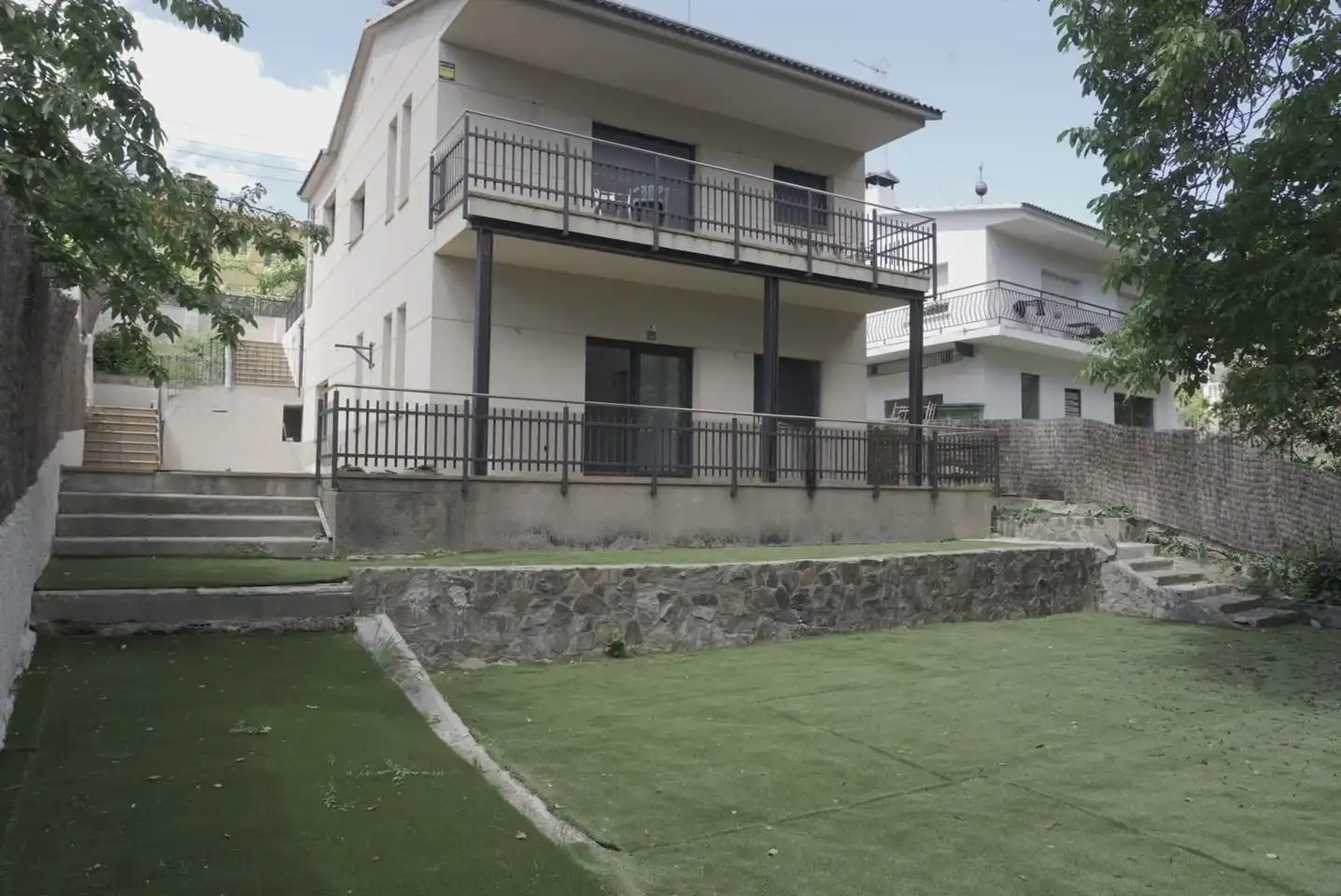 Vista exterior de Casa o chalet en venta en Lliçà d'Amunt con Aire acondicionado y Terraza