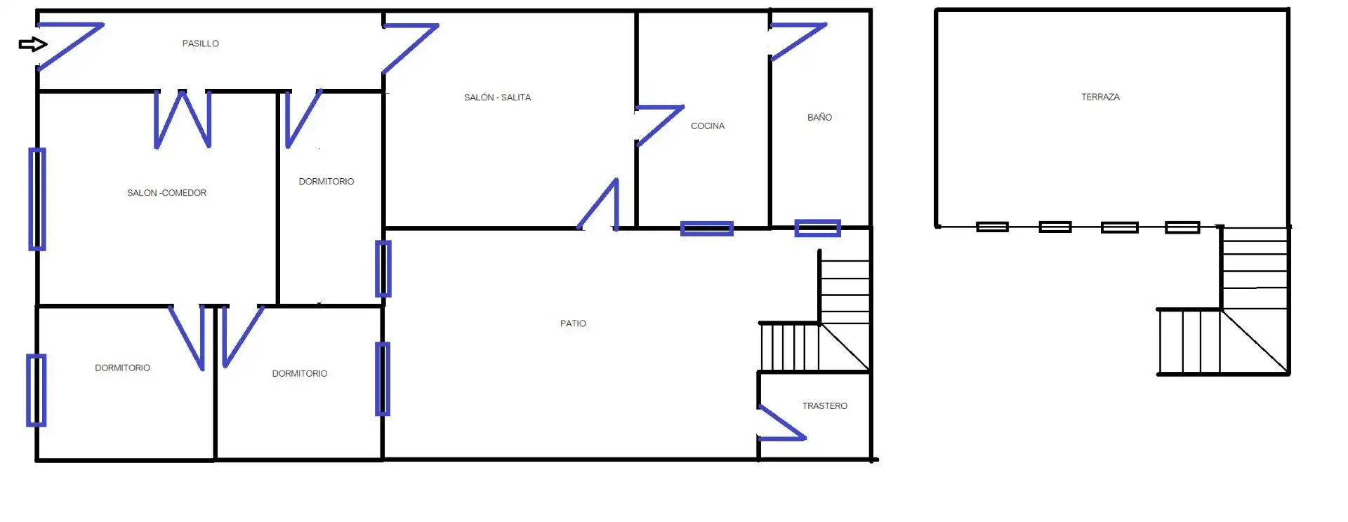 Houses for sale in Calle Goya, 40, Centro