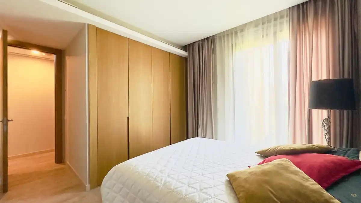 Bedroom of Flat for sale in Mijas  with Air Conditioner, Terrace and Storage room