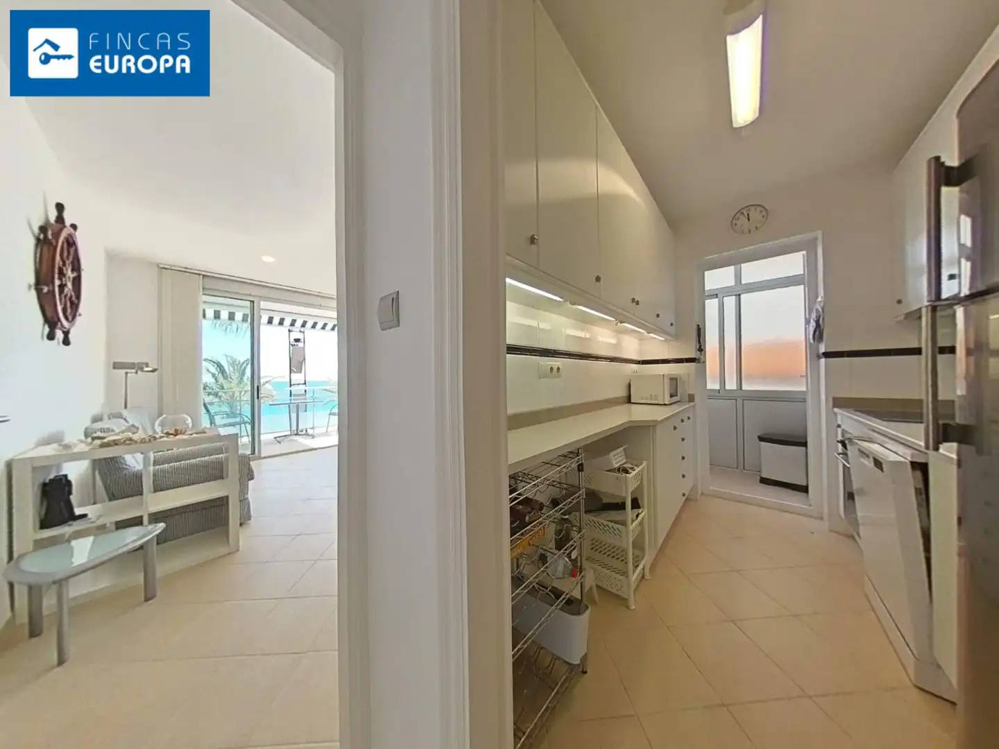Kitchen of Flat for sale in Salou  with Terrace, Storage room and Furnished