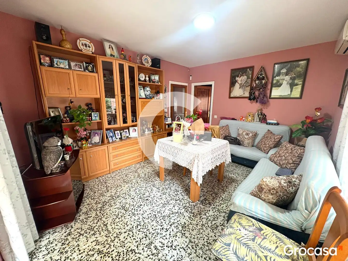 Living room of Flat for sale in Mataró  with Air Conditioner and Balcony