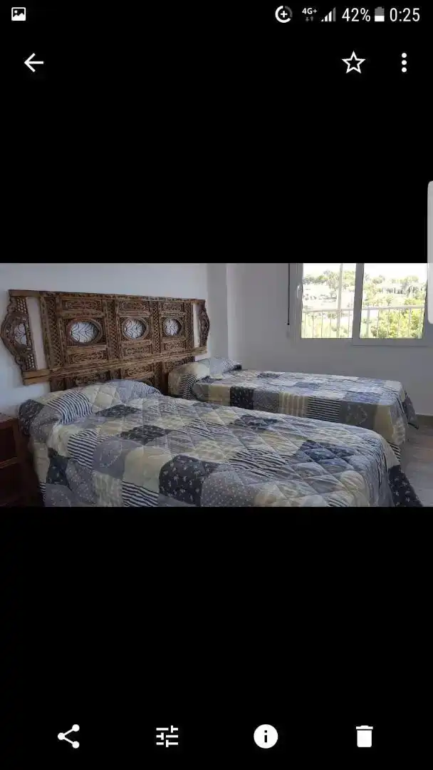 Bedroom of Flat for sale in Dénia  with Air Conditioner, Storage room and Furnished