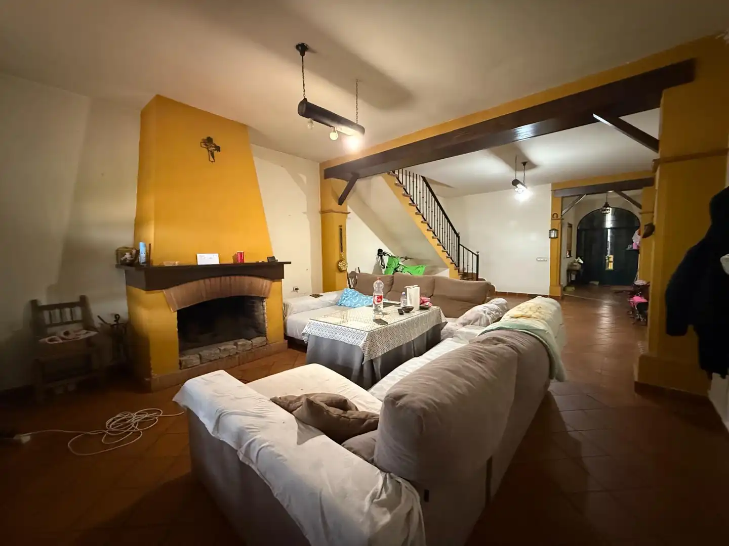 Sala de estar de Casa o chalet en venta en Almonte con Terraza, Trastero y Amueblado