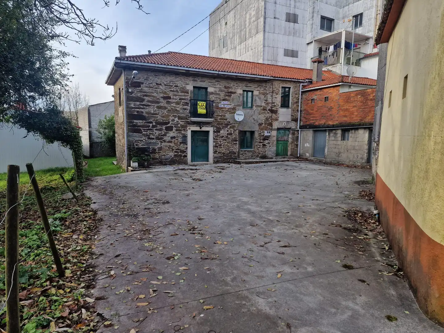 Exterior view of Houses for sale in Arzúa  with Private garden, Terrace and Furnished
