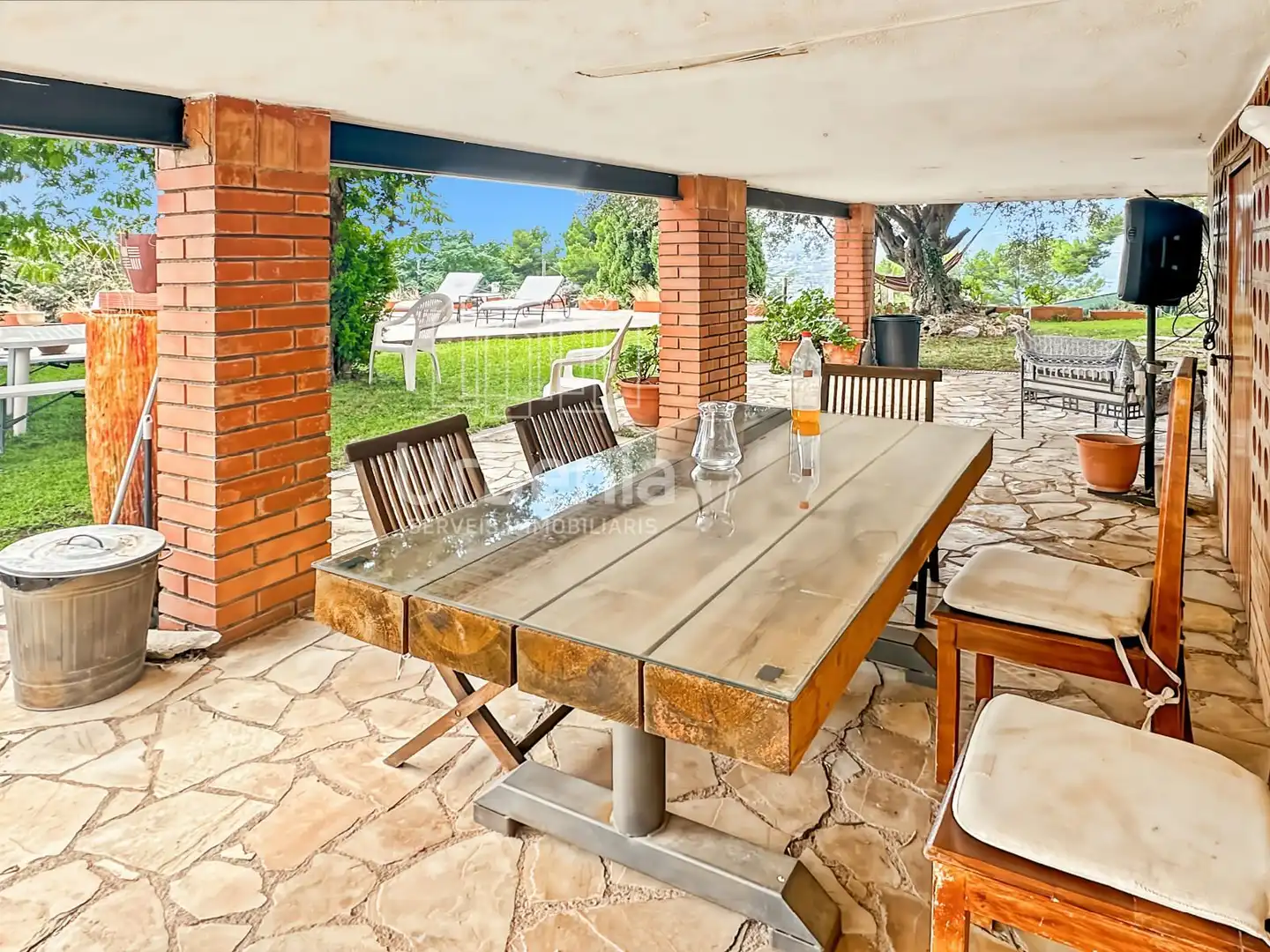 Terrasse von Haus oder Chalet zum Verkauf in L'Ametlla del Vallès mit Heizung und Schwimmbad