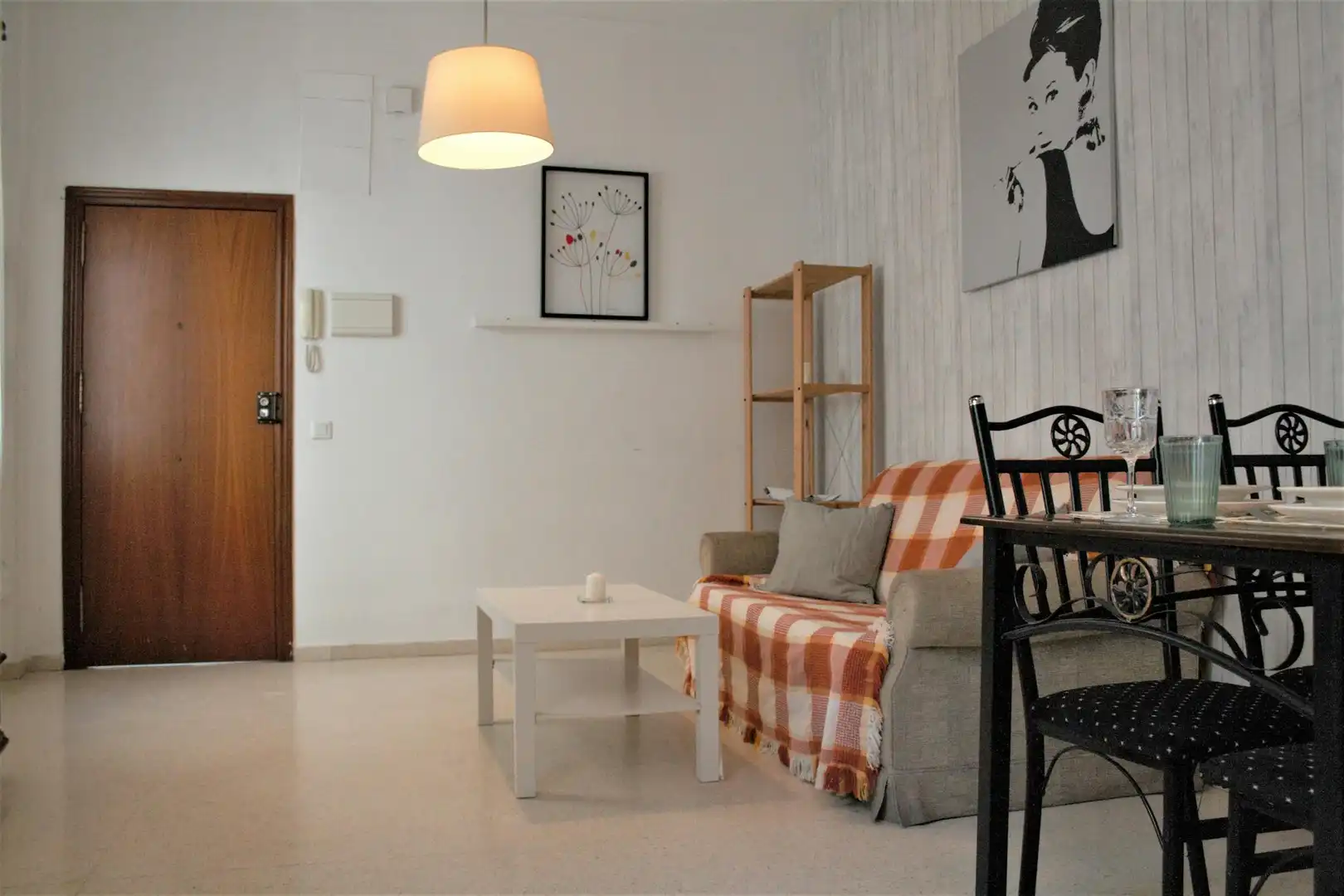 Sala de estar de Piso de alquiler en Sevilla con Aire acondicionado, Amueblado y Lavadora