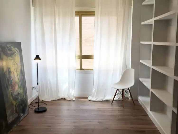 Schlafzimmer von Wohnung zum Verkauf in  Madrid Capital mit Klimaanlage und Terrasse