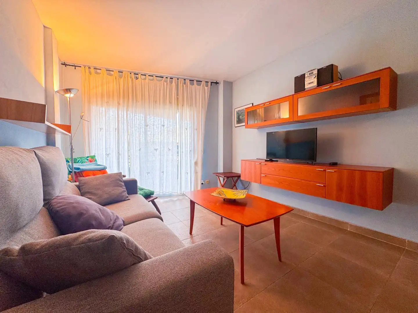 Sala d'estar de Apartament en venda en Cambrils amb Aire condicionat, Calefacció i Terrassa
