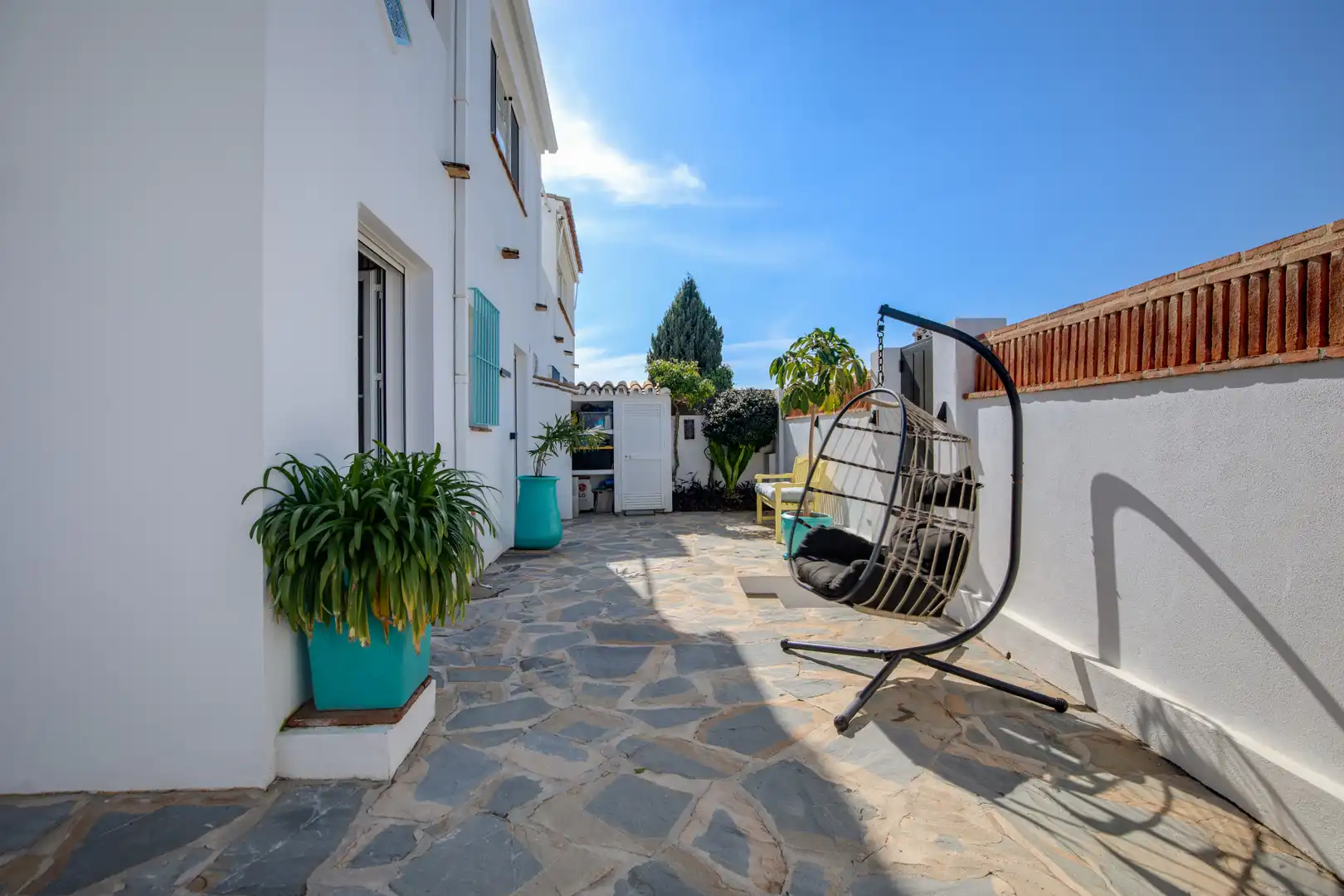 Jardí de Casa adosada en venda en Marbella amb Aire condicionat, Jardí privat i Terrassa