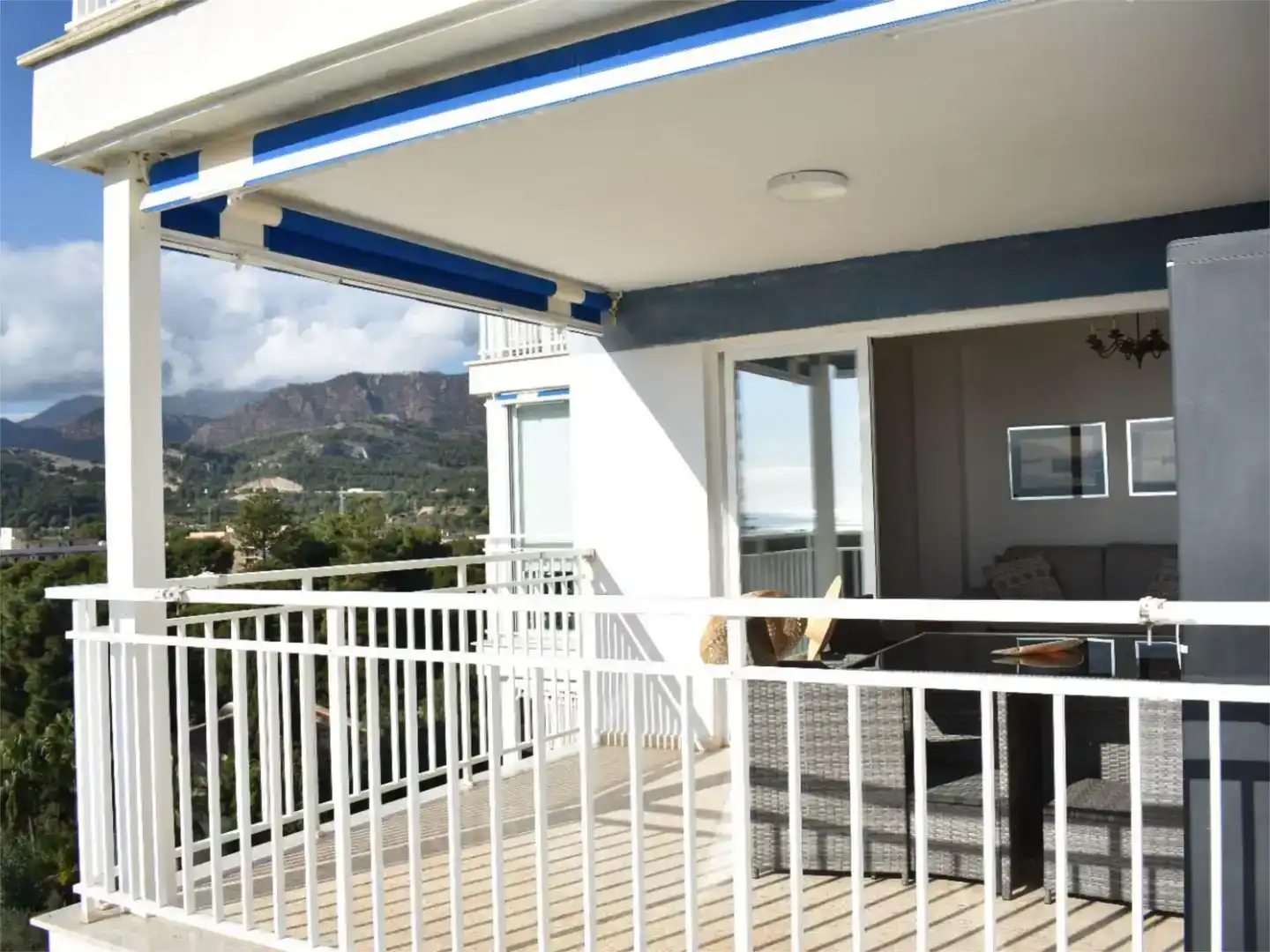 Terrassa de Apartament en venda en Benicasim / Benicàssim
