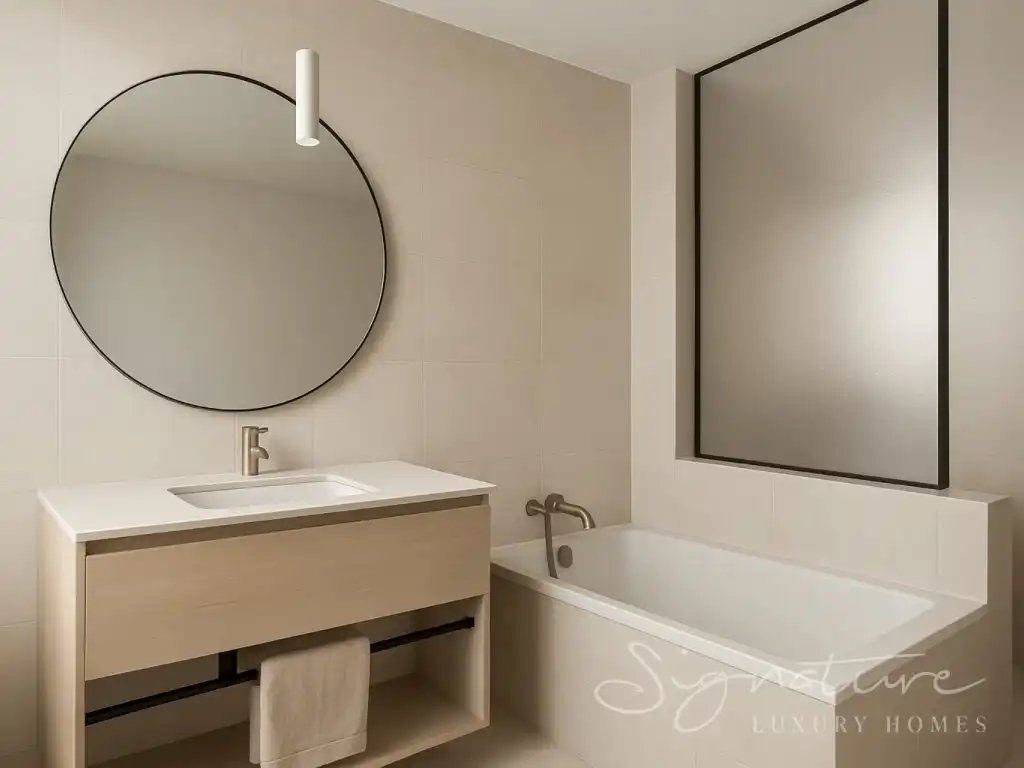 Bathroom of Attic for sale in Sant Cugat del Vallès  with Air Conditioner, Terrace and Swimming Pool