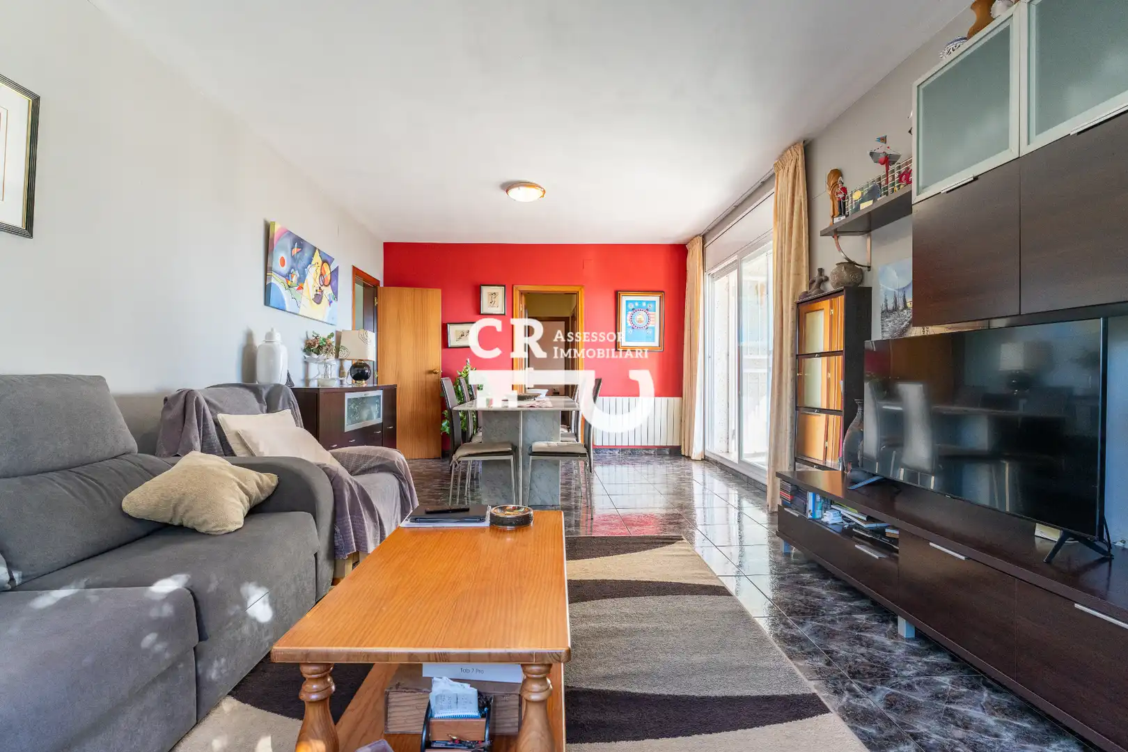 Sala de estar de Casa o chalet en venta en Cunit con Calefacción, Jardín privado y Terraza