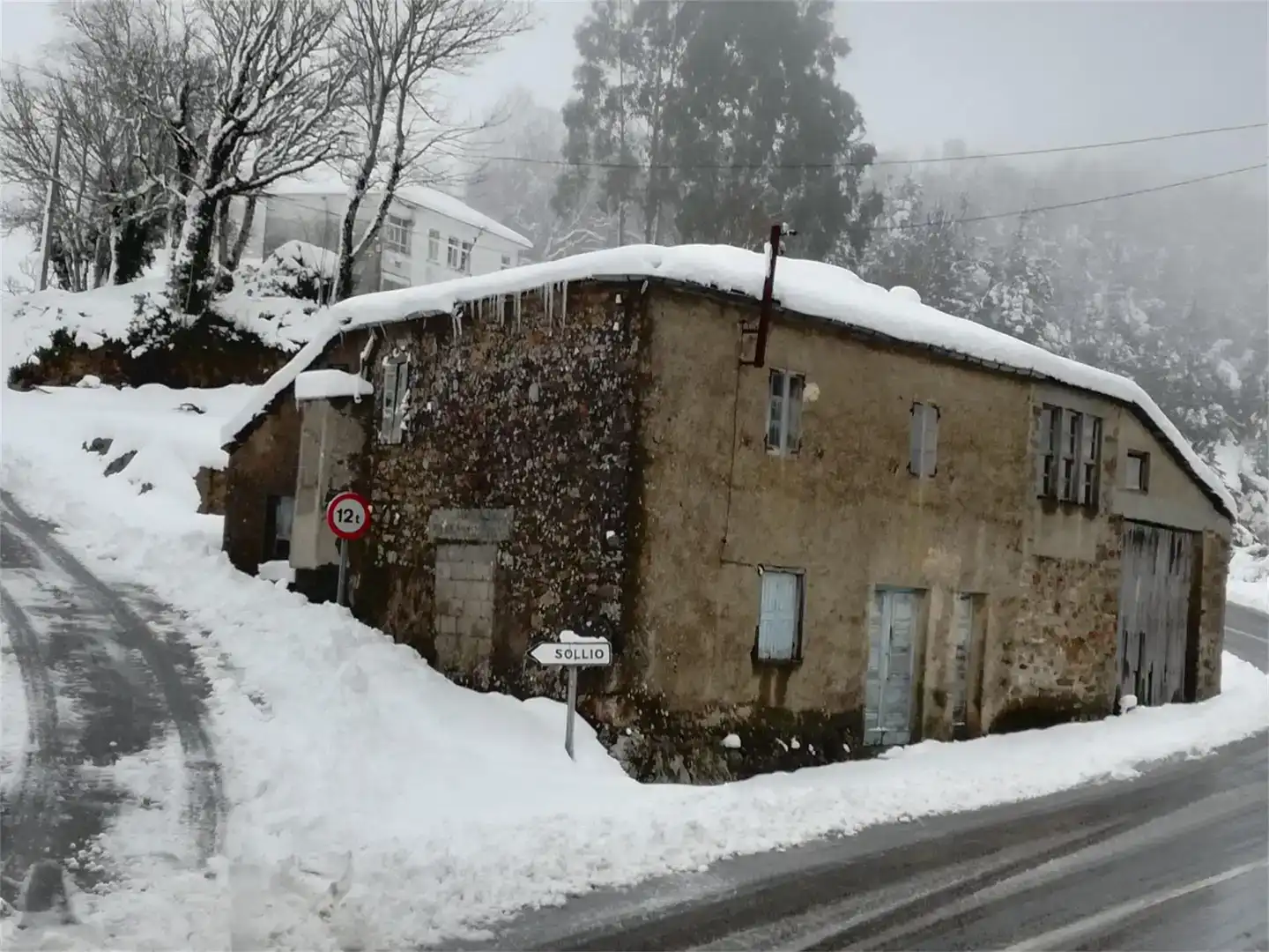 Vista exterior de Casa o chalet en venta en Baleira con Jardín privado