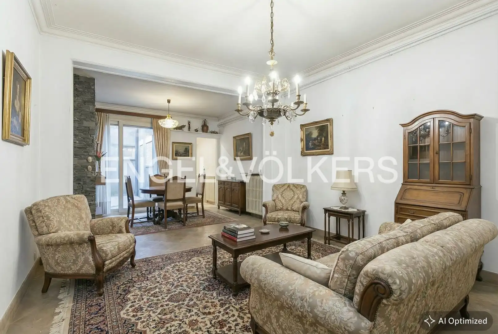 Sala de estar de Casa adosada en venta en Sabadell con Aire acondicionado, Calefacción y Terraza