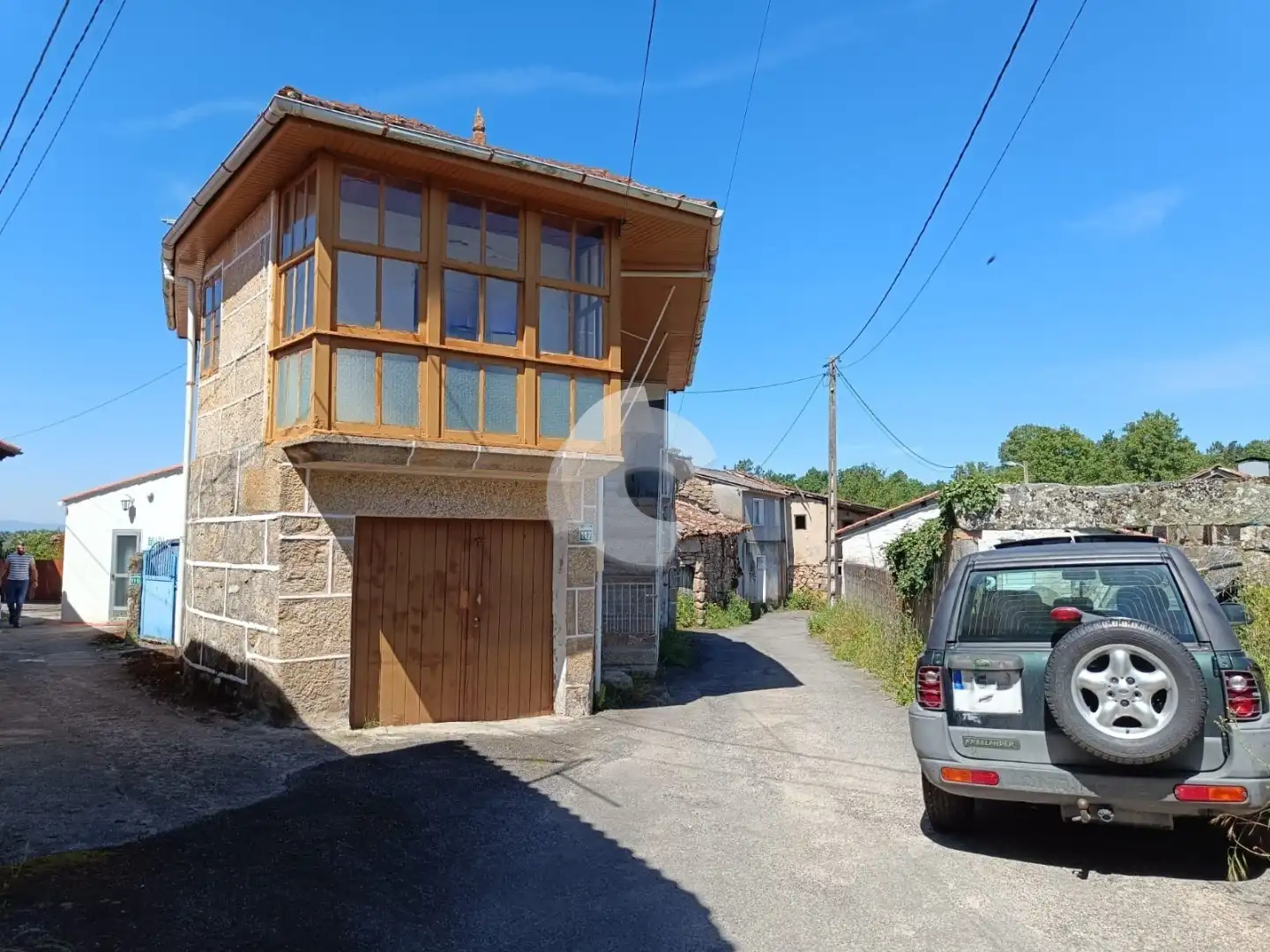 Vista exterior de Casa adosada en venta en O Pereiro de Aguiar 
