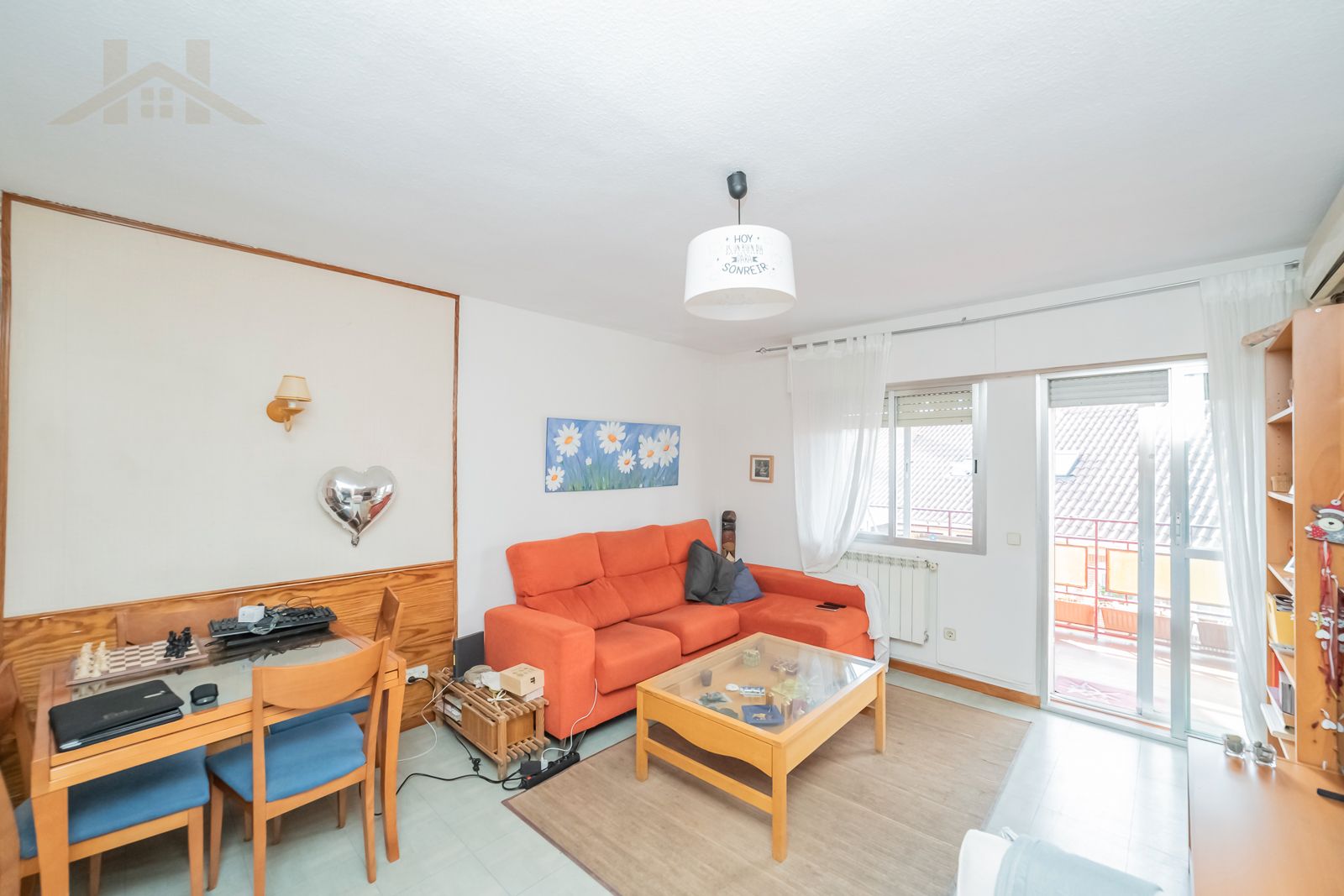 Living room of Flat for sale in Collado Villalba  with Heating, Terrace and Community pool