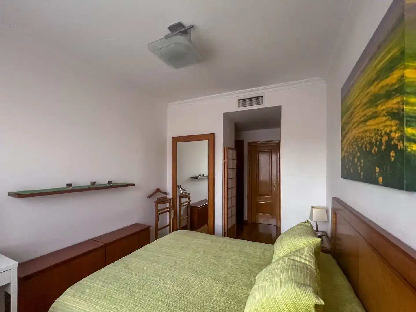 Schlafzimmer von Wohnung zum Verkauf in  Madrid Capital mit Klimaanlage und Schwimmbad