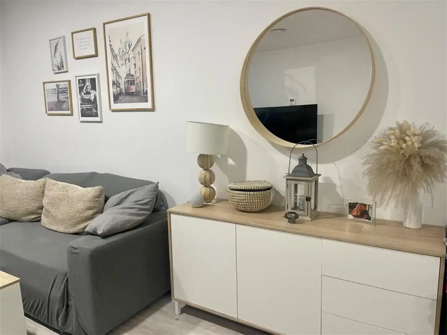 Sala d'estar de Pis en venda en Mollet del Vallès amb Aire condicionat