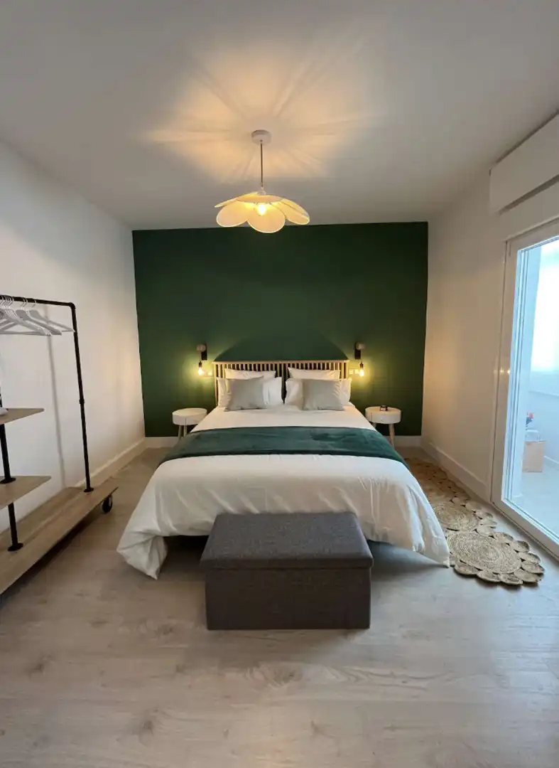 Schlafzimmer von Wohnungen zur untervermieten in Valladolid mit Klimaanlage, Terrasse und Möbliert