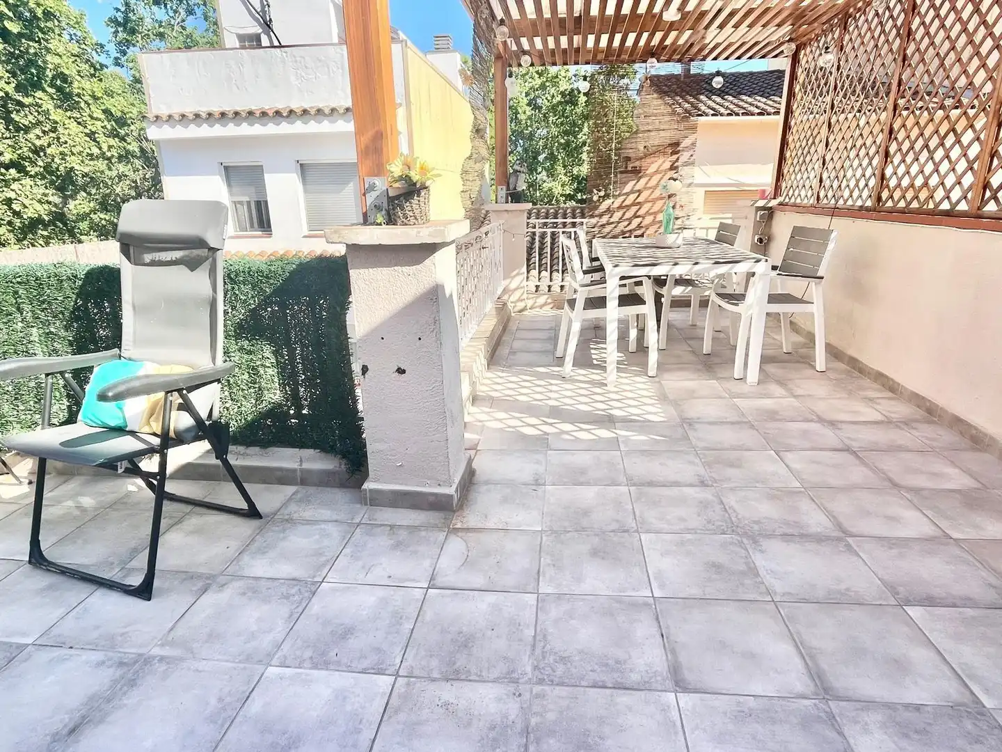 Terraza de Ático en venta en Cerdanyola del Vallès con Aire acondicionado, Calefacción y Parquet