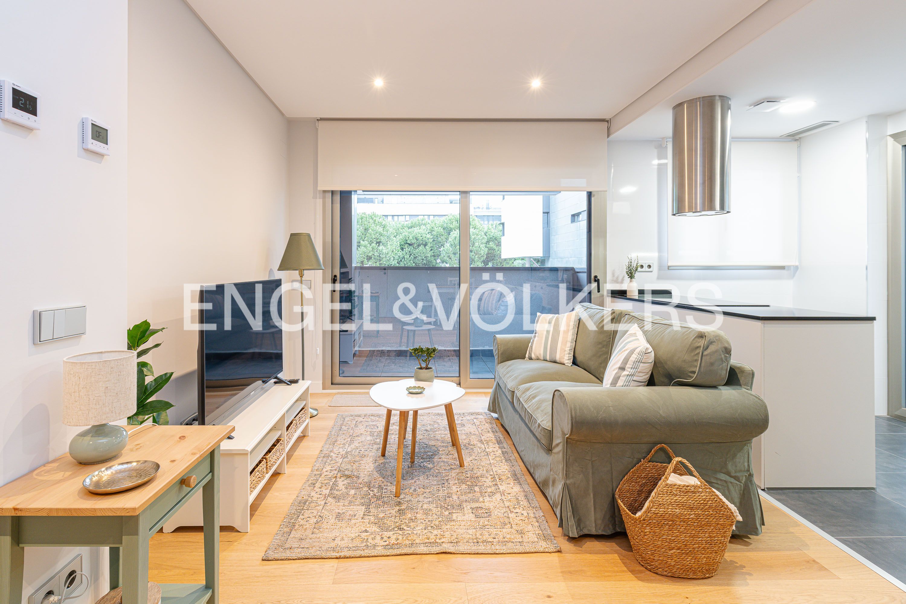 Sala de estar de Apartamento de alquiler en Majadahonda con Aire acondicionado, Calefacción y Terraza