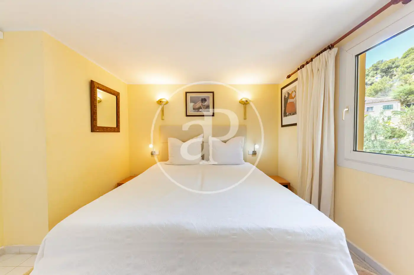 Bedroom of Flat for rent in Calvià  with Air Conditioner, Heating and Private garden