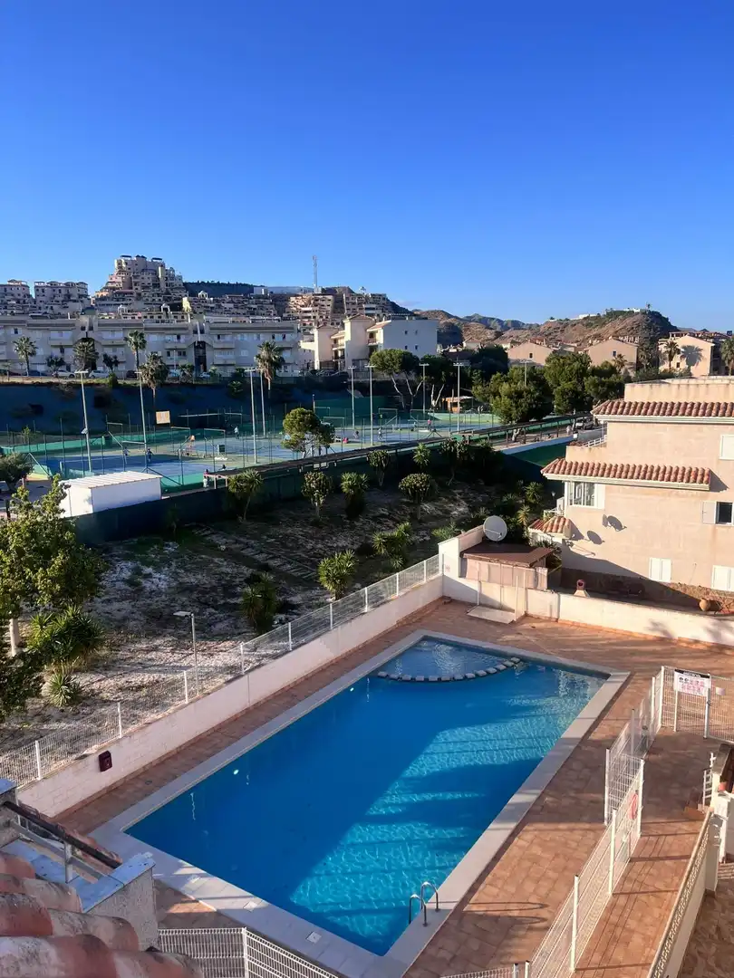 Schwimmbecken von Erdgeschoss zum Verkauf in Águilas mit Klimaanlage, Heizung und Privatgarten