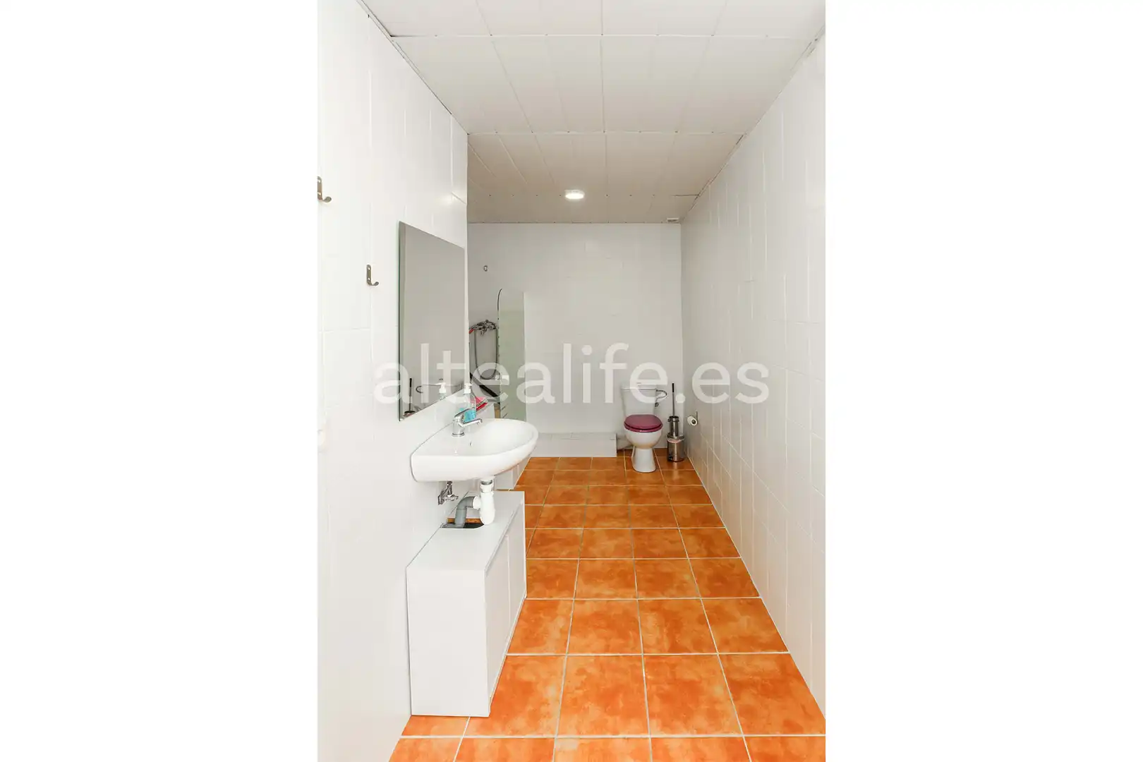 Badezimmer von Geschaftsraum zum Verkauf in Calpe / Calp mit Terrasse