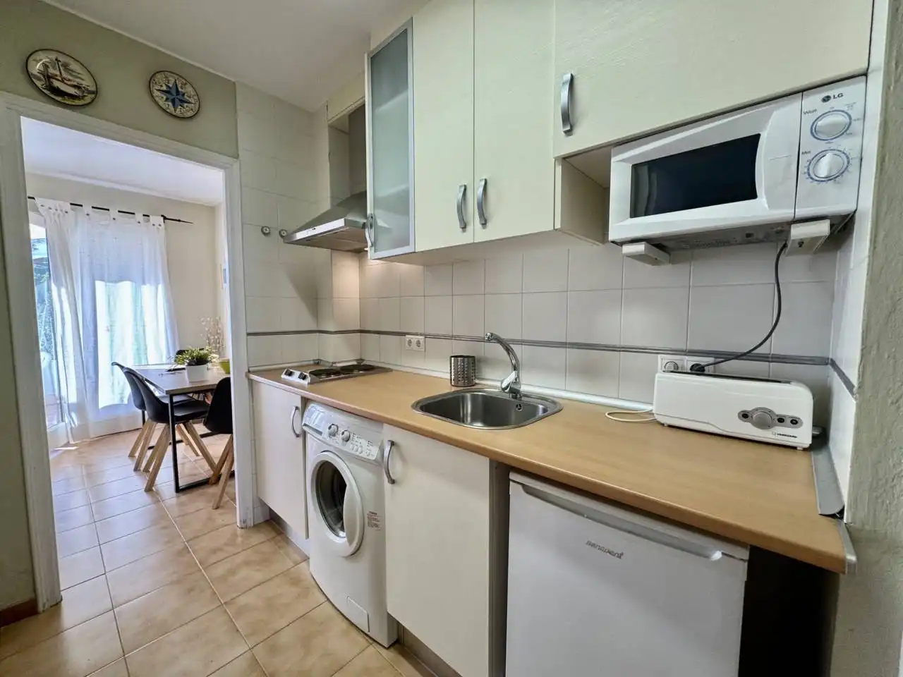 Cocina de Piso en venta en Palafrugell con Calefacción, Terraza y Amueblado