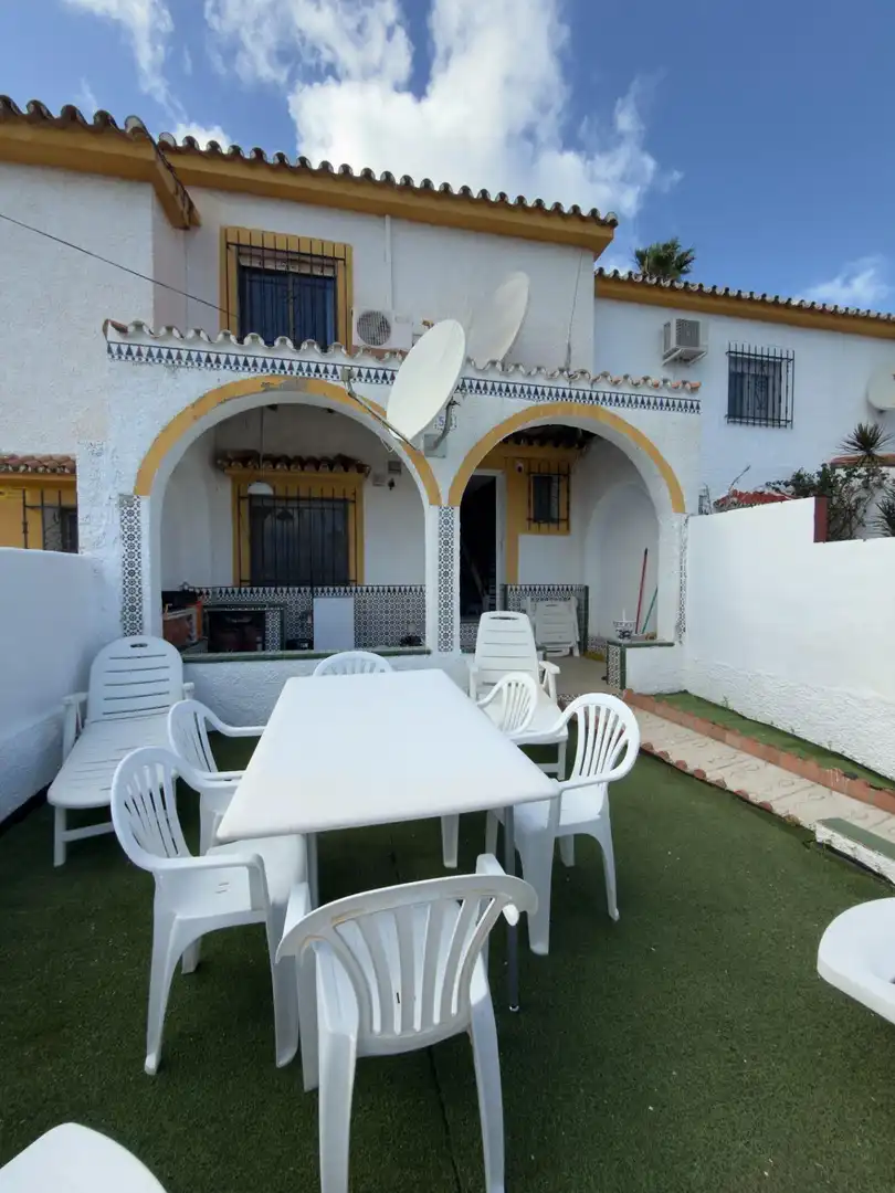Terrassa de Casa adosada en venda en Benalmádena amb Aire condicionat, Terrassa i Moblat