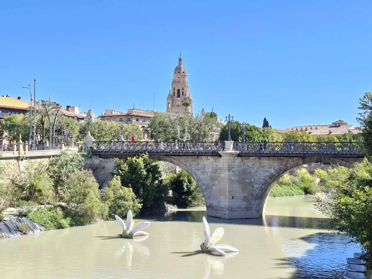 Vista exterior de Piso en venta en Murcia con Aire acondicionado y Trastero